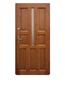 Drzwi wejściowe zewnetrzne drewniane marki Doorsy
